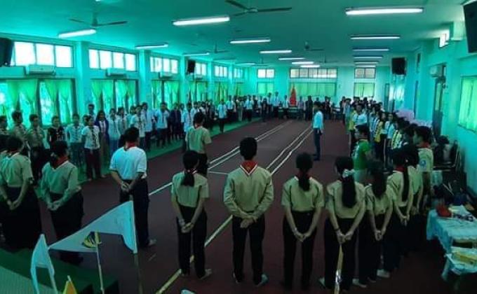 Thanlyin Cooperative University(TCU) and Thanlyin Technological University(TTU) Basic Scout Trainer Volunteer 