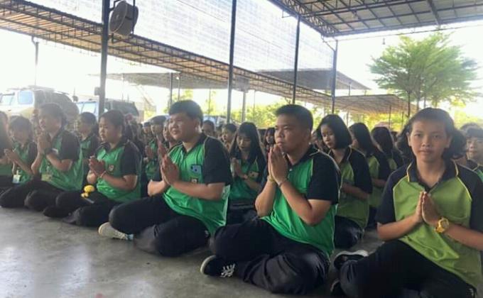 กิจกรรมหล่อเทียนพรรษา