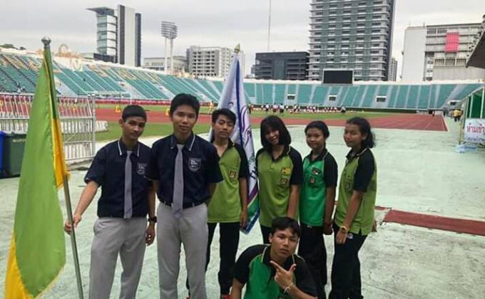 ซ้อมเดินสวนสนาม