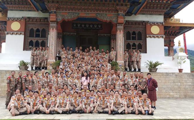 12th batch scouts leadership training