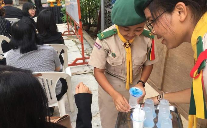 ปฏิบัติหน้าที่ ช่วยงานฌาปนกิจศพ