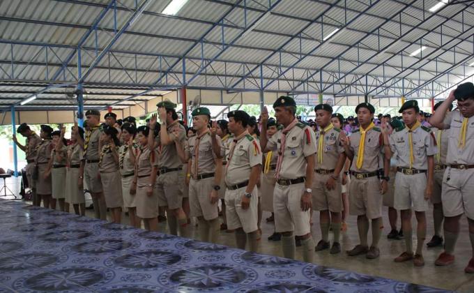 การเข้าค่ายลูกเสือวิสามัญฯ ปวช.1 ประจำปี 2561