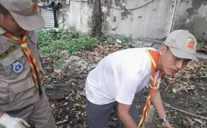 trash tag challange 