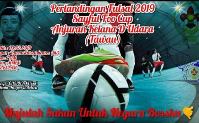Pertandingan Futsal 2019 (Sayful Foo Cup) 