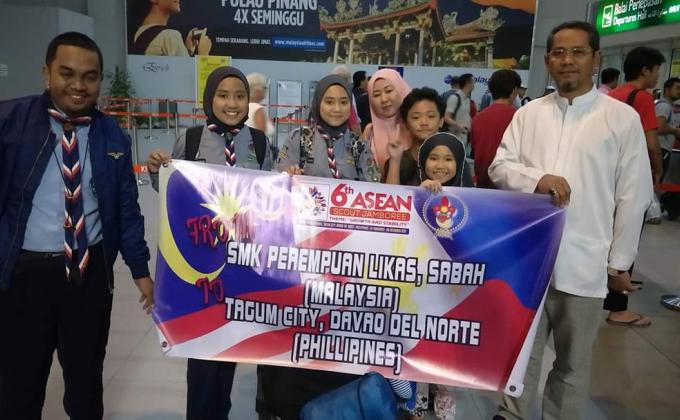 Pengakap Bersatu di 6th ASEAN Scout Jamboree Philippines, Tagum City