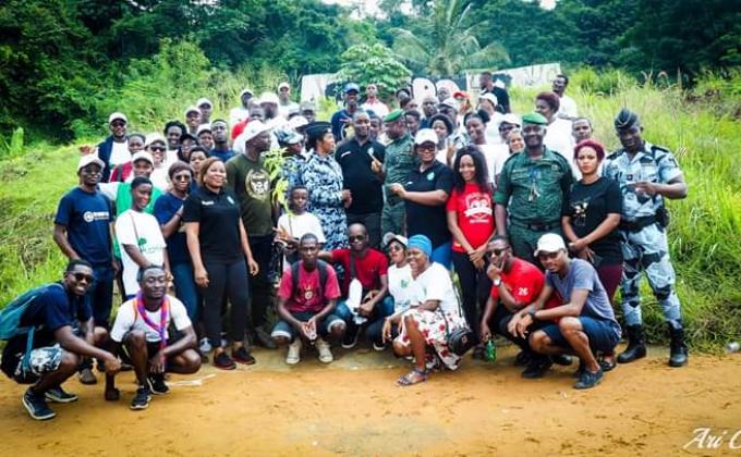 Planting 1 Million trees for the National Peace Day