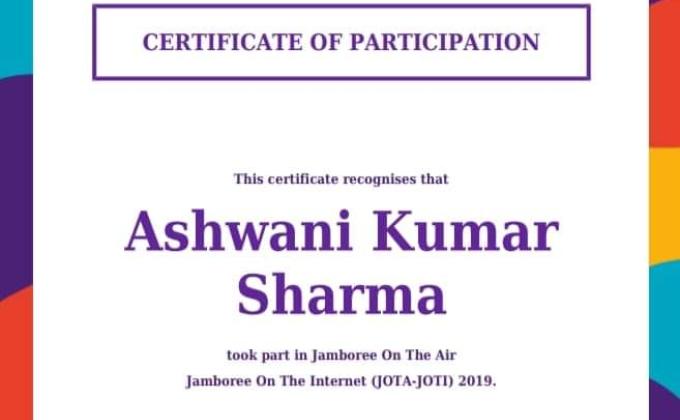 Participate in JOTA JOTI