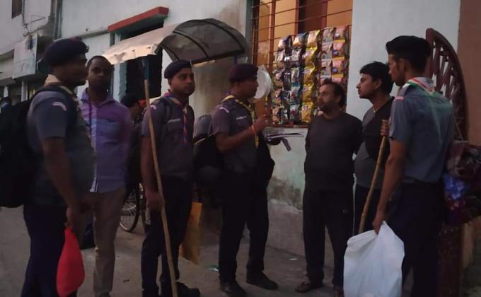 "SAVE ELECTRICITY SAVE WATER" @ Danapur dwarikapuri