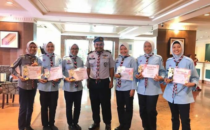 Ahli Pengakap Di Hargai Dalam Majlis Anugerah Pengakap 2017/2018