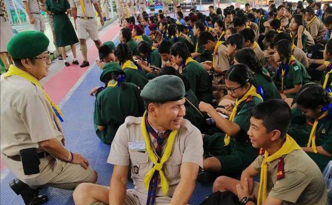 อบรมลูกเสือผู้นำสันติภาพ