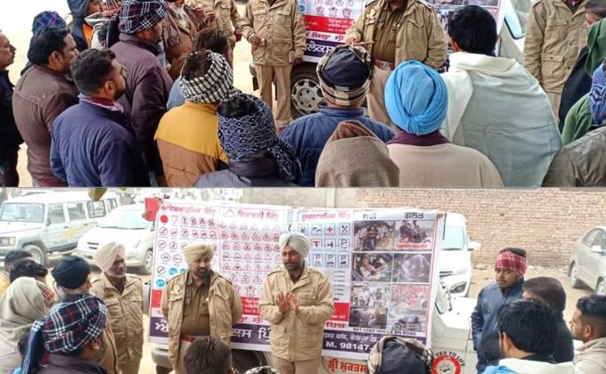 anti drugs,traffic education and moral education seminar by sri muktsar sahib police department punjab india 