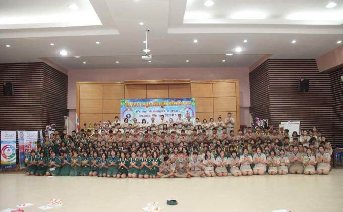 Training for scout Messanger of peace
