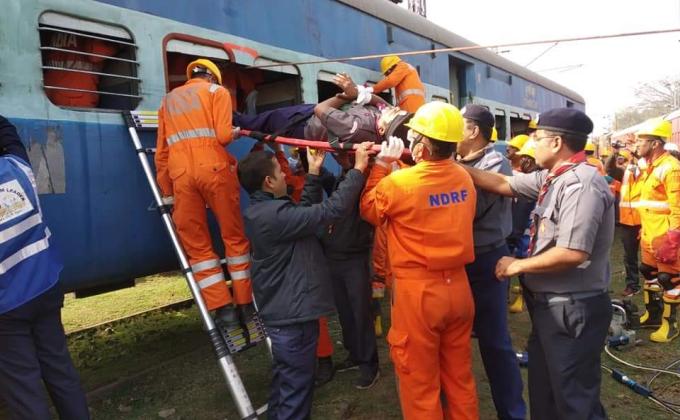 MOCK DRILL organized by E.C.RLY/ BS&G DHANBAD DISTRICT