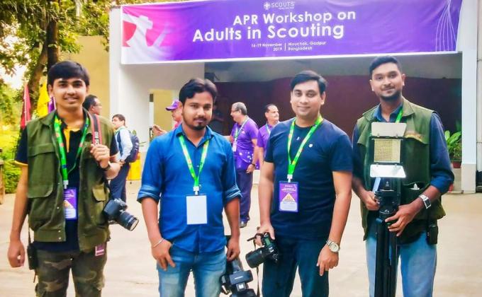 APR workshop on adults in scouting 