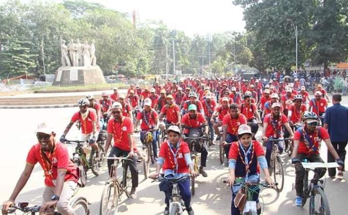 শতবর্ষ সাইকেল র‍্যালি
