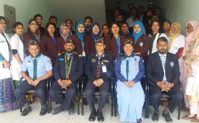 Cub Scout Orientation Course 2019, Bangladesh Scouts,Air Region
