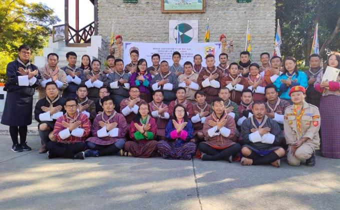 Woodbadge for Nachung Leaders at Rangjung