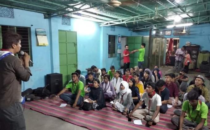 lalbagh open scout group messenger of peace workshop 