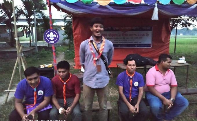 ধামরাই মুক্ত গ্রুপের দীক্ষা ক্যাম্প