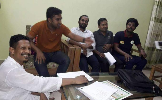 বাঙলা কলেজ রোভার ফোরামের মাসিক মিটিং