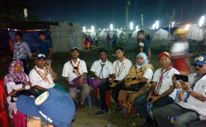 ঢাকা জেলা রোভার রোভার এর প্রাক্তন ও বর্তমান সিনিয়র রোভার মেট প্রতিনিধিদের মিলনমেলা