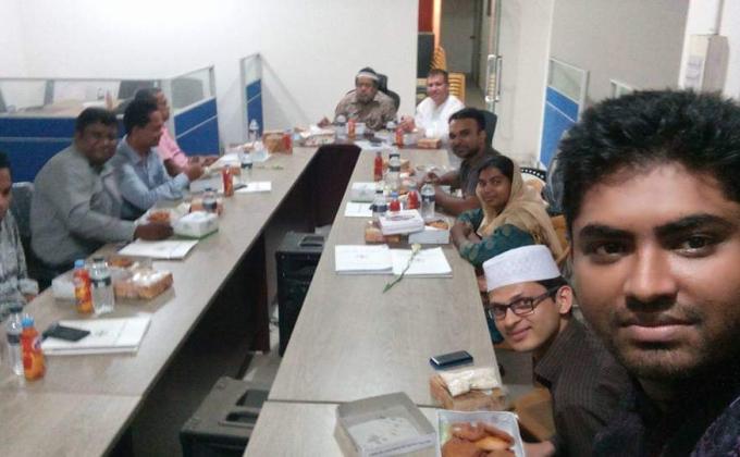 পোগ্রাম বিভাগের মিটিং 