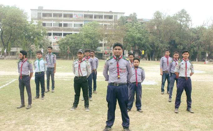 রোভার স্কাউটদের ডিসপ্লে 