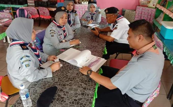 6 pemimpin menamatkan Penilaian akhir Latihan Manikayu