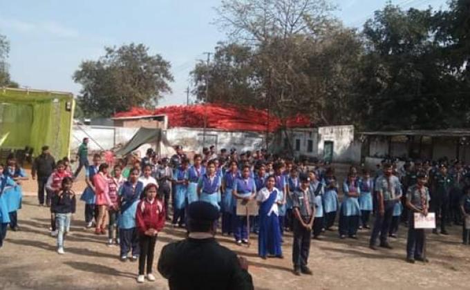 District rally and republic day celebration