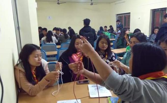 First Rovers class conducted by Gcit students who have attended the 1st National Rovers Moot