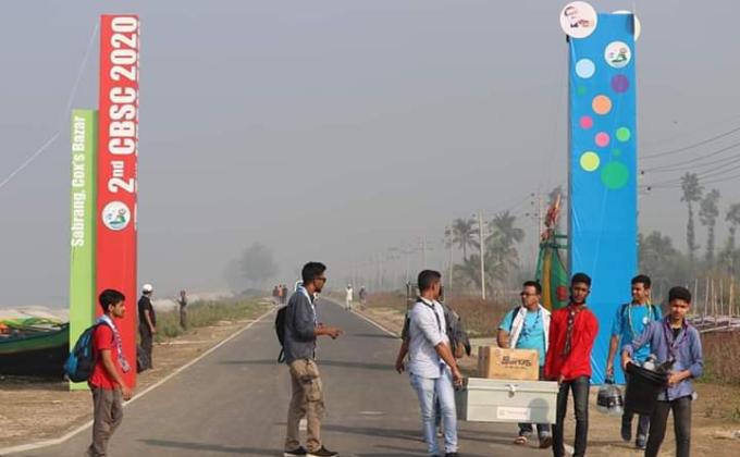 preparation for going to camp 