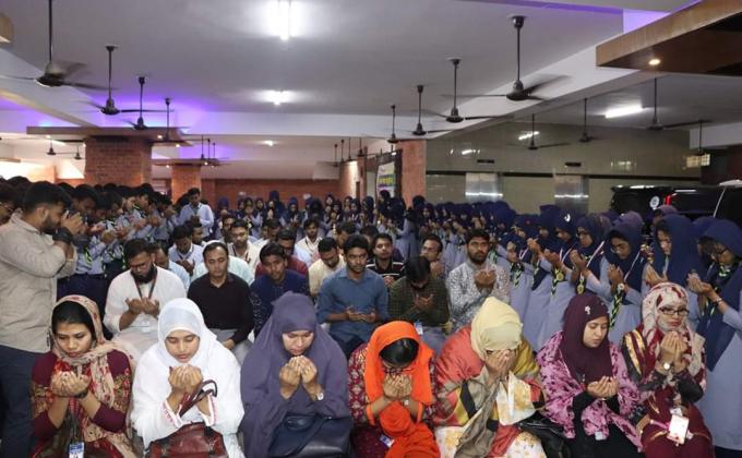 মুজিব জন্মশতবার্ষিকী উপলক্ষে দোয়া ও শ্রদ্ধা