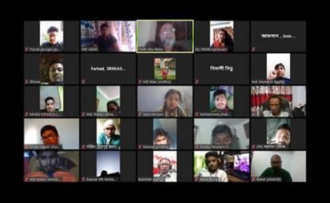 মাসিক সিনিয়র রোভার মেট মিটিং-২০২০