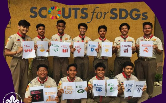 OUTFIT 375 JRLMHS OF BSP-NUEVA ECIJA COUNCIL  PROMOTES SDG 6