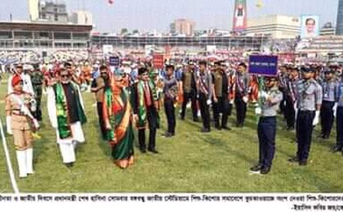 শিশু কিশোর সমাবেশ -২০১৮ ঢাকা জেলা রোভার 