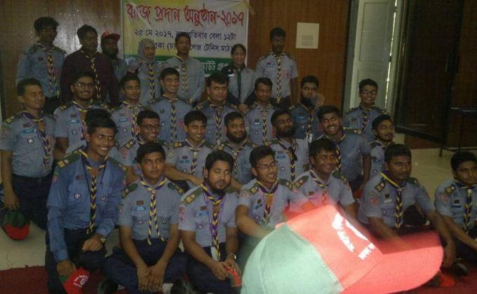 42th Annual Came, Training and Initiation Ceremony (Badge Giving) 2017