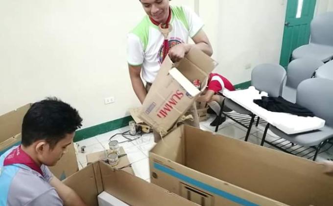 Repacking of Goods for Donation Drive