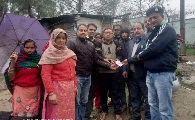 Helped the Tumor Patient and plantation of Alovera saplings