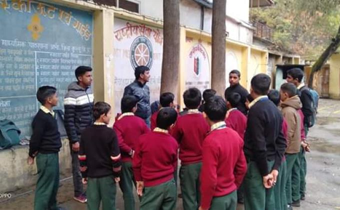 1st Troop meeting with GMSSS ANNI