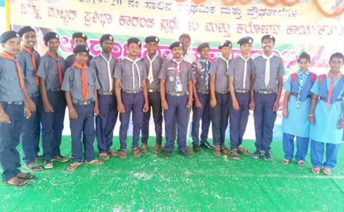 ಜಿಲ್ಲಾ ಮಟ್ಟದ ಪ್ರತಿಭಾ ಕಾರಂಜಿಯಲ್ಲಿ ಸೇವಾ ಶಿಬಿರ  Dist level Prathibha karanjji Event 