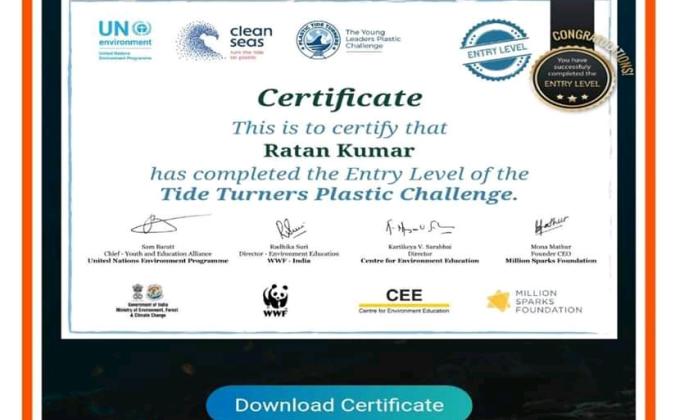 sankalp #plastic tide turners challenge