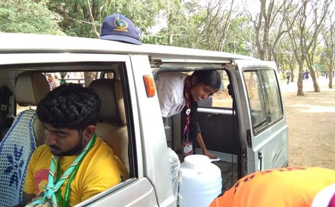 "24th Karnataka State Jamborette Service - By Rovers and Rangers Bharath Scouts and Guides District Association Udupi. Karnataka State India "