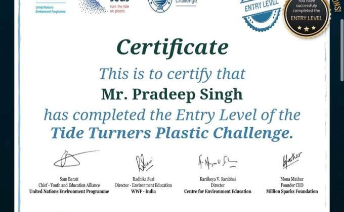 PROJECT-SANKALP , GROUP - B ,  Challenge 1 – #How long until it is gone & Challenge 2 – # Plastic Tide Turners Challenge , BSG INDIA