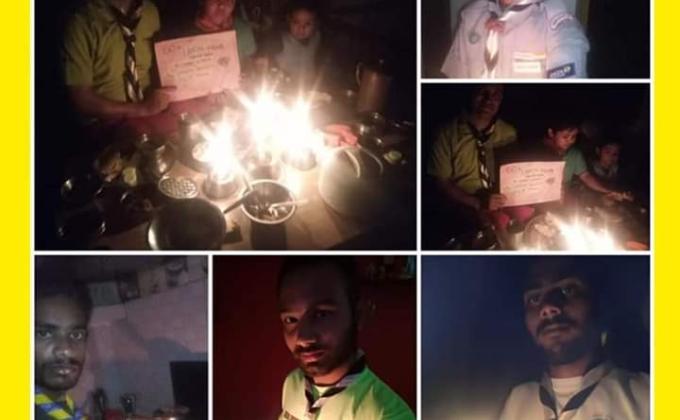 SANKALP PROJECT { C } Earth Hour
 
Challenge 4 : #Dinner-in-the-dark