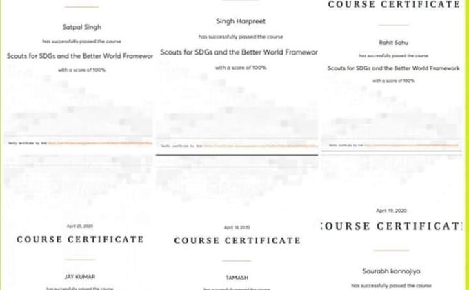 PROJECT SANKALP [ D ] Digital Scouting Guideing Challenge 2 : #E-learning 