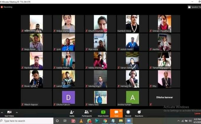 1st digital meeting by BSGHP 