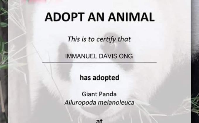 Adopt our Animal - Zoo Negara 