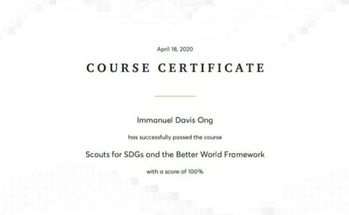 we are Scouts for SDGs and BWF