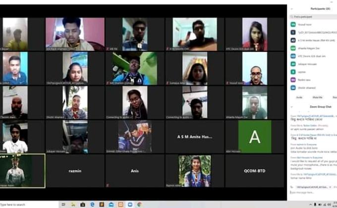 Online Cru-Meeting for Covid-19 Response 