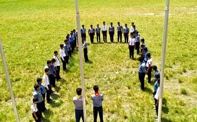 Weekly Troop meeting